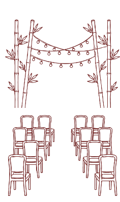 The Promenade Outdoor Lawn illustration